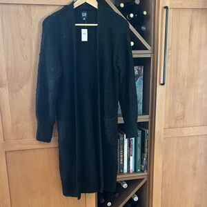 GAP Women's Cozy Black Cardigan